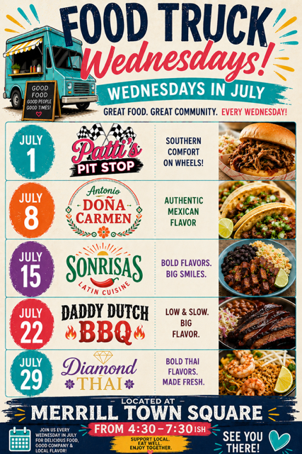 July 2026 Food Trucks